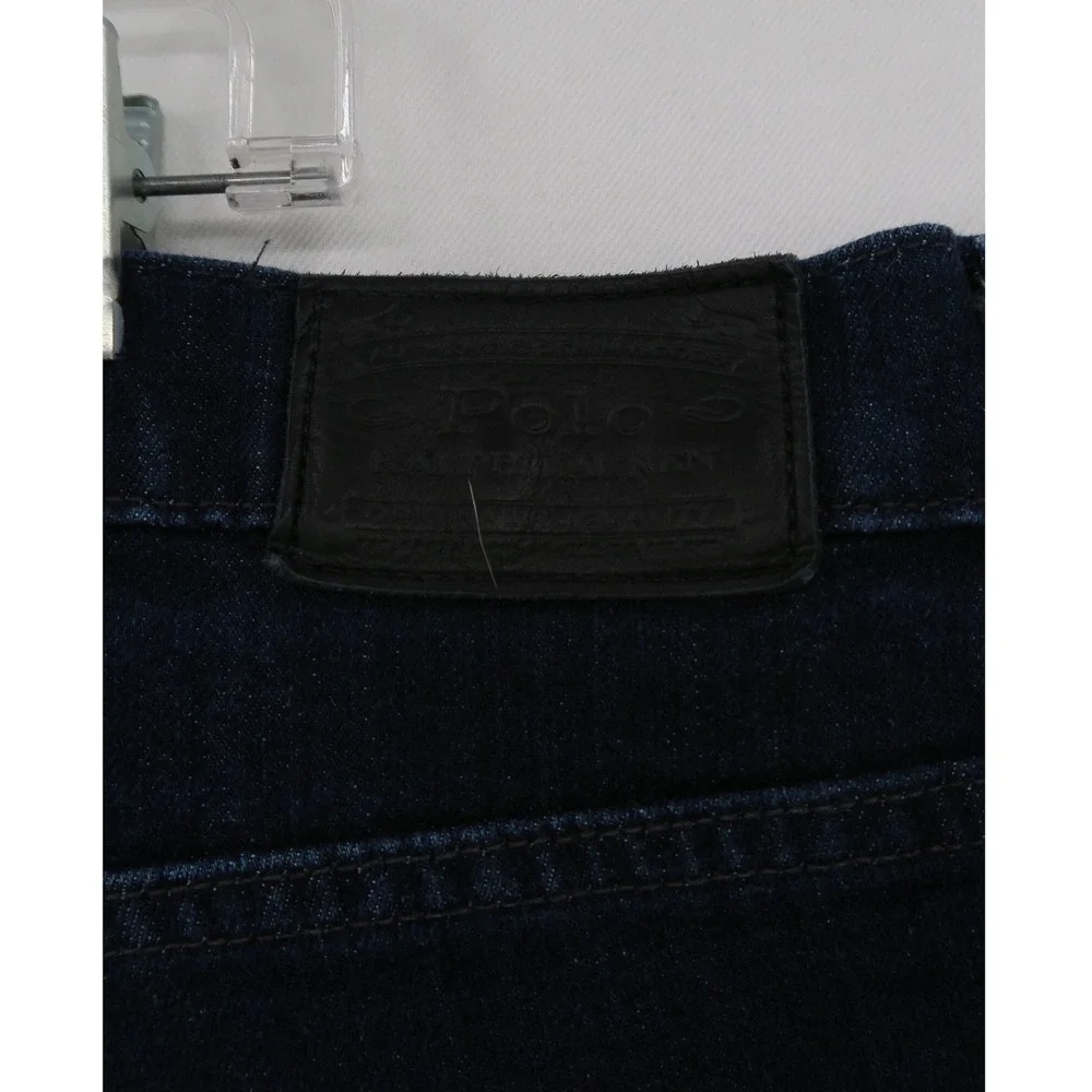 Polo Ralph Lauren Parkside Active Taper Jeans Men 46x30 Indigo Performance Denim